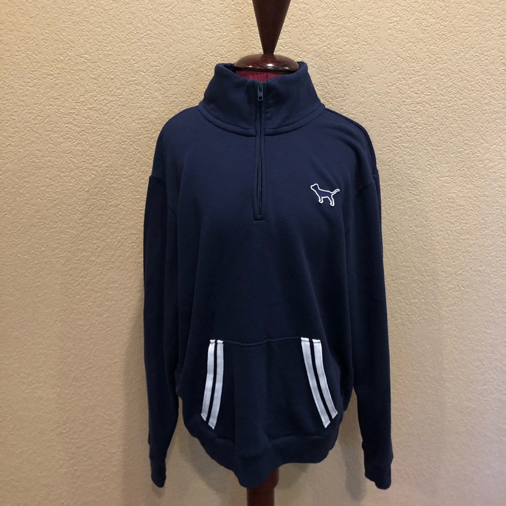 PINK Victoria Secret Half-Zip Up Sweatshirt